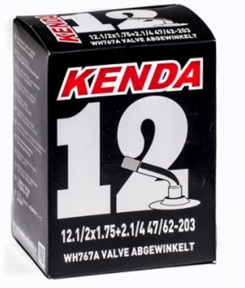 Велокамера Kenda 12x1.75-2.25 a/v с загнутым ниппелем