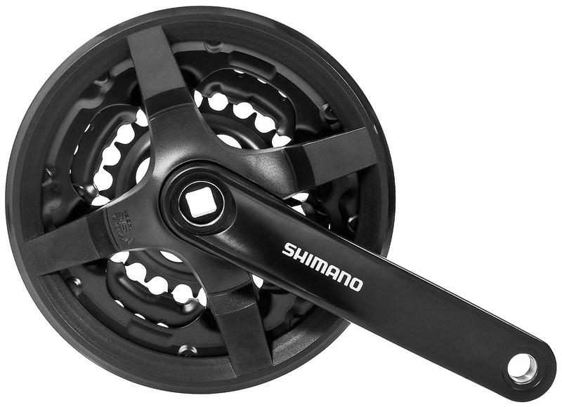 Шатуны Shimano TY301, 42/34/24, 175мм