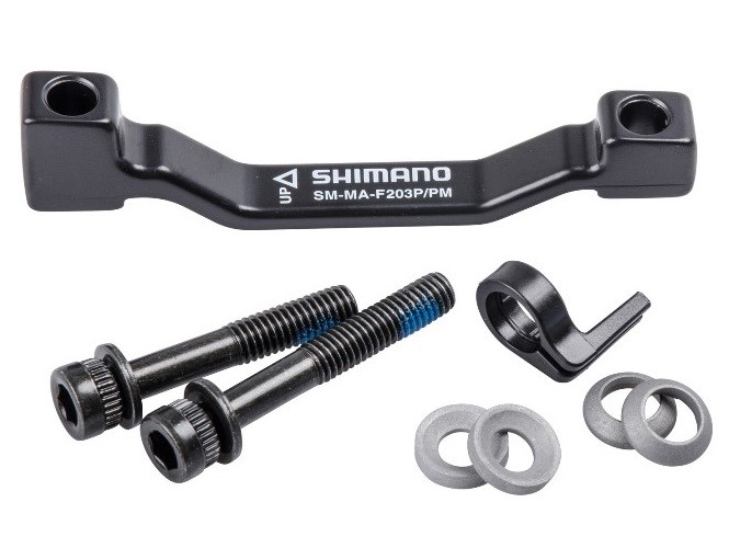 Адаптер дискового тормоза Shimano, F203P/PM