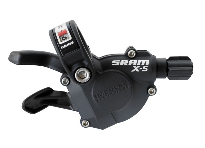 Шифтер SRAM X5 Trigger, 9 ск